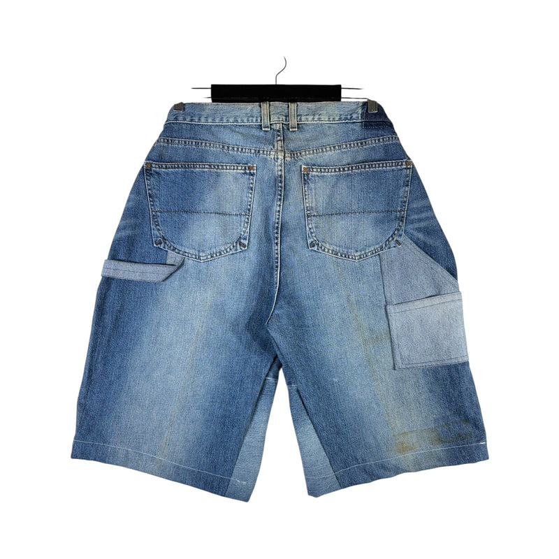 Vintage Denim Cut & Sew Carpenter Shorts 31