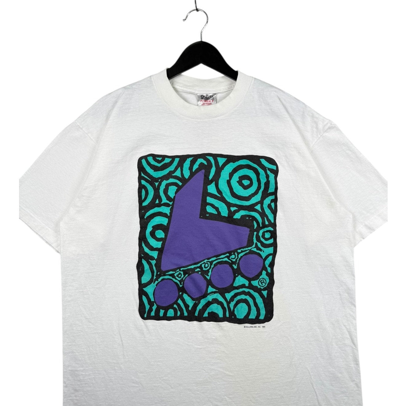 Vintage Team Rollerblade Skates T-Shirt