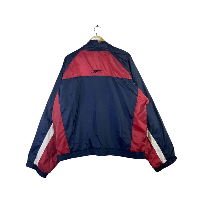 Vintage Reebok Zip Up Track Windbreaker Jacket