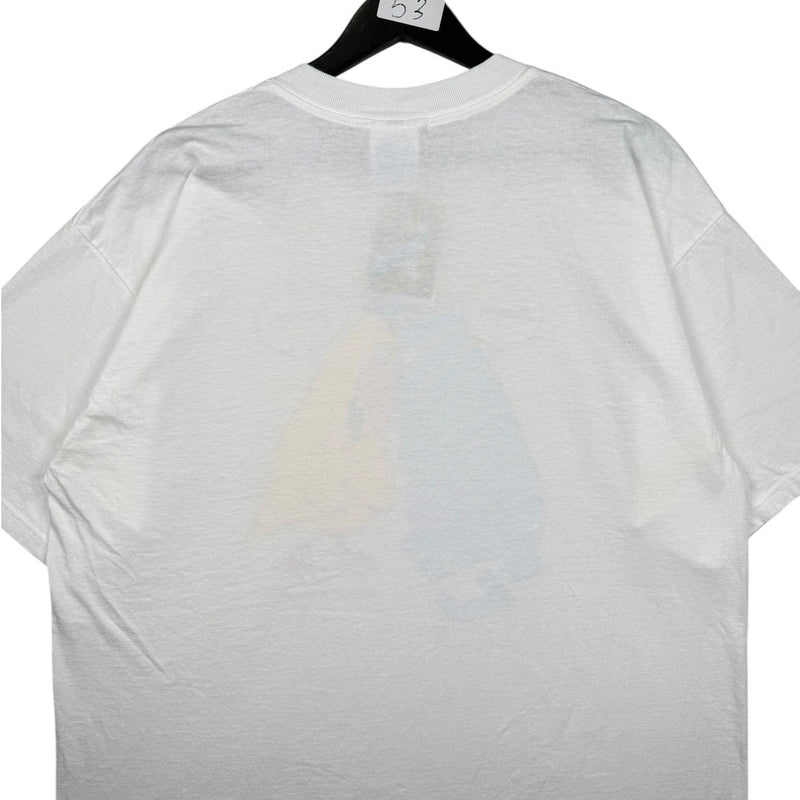 Vintage Funny Cat vs Chicken Graphic T-Shirt