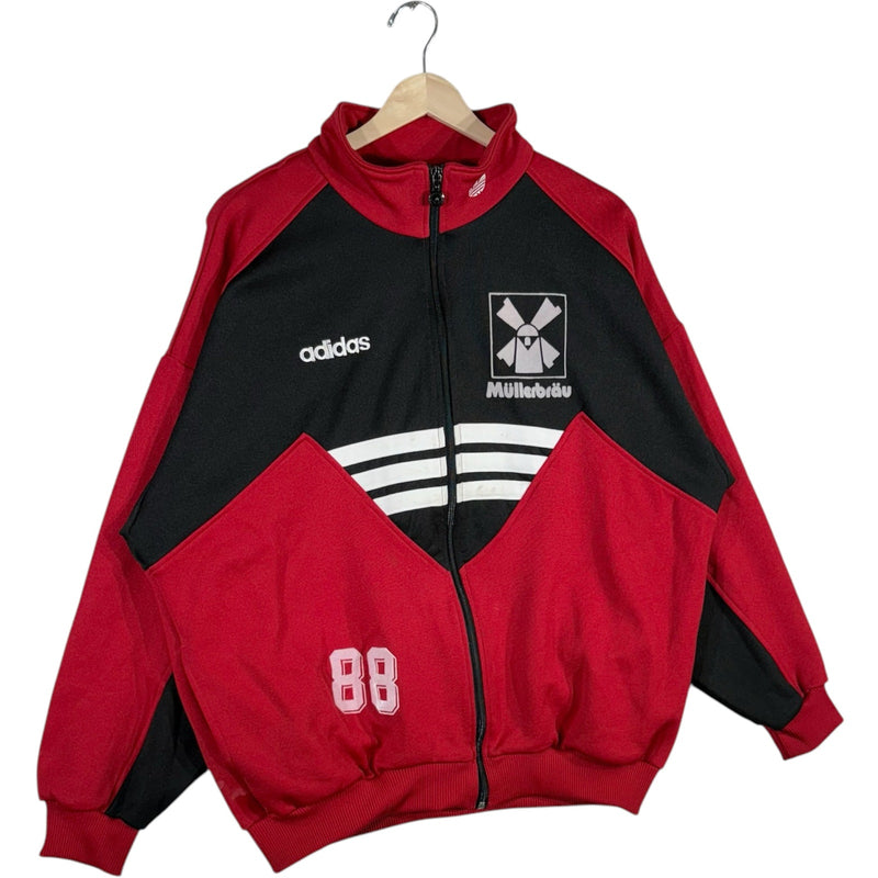 Vintage Adidas Germany Bundesliga Müllerbräu Track Light Jacket
