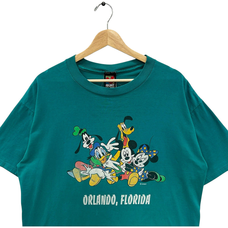 Vintage Mickey Mouse Characters Orlando Florida Tee