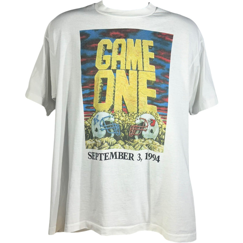 Vintage Game One College Football Tee