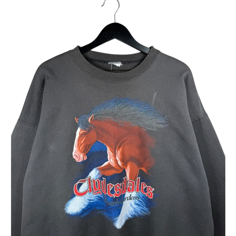 Vintage Clydesdales Horse Graphic Crewneck