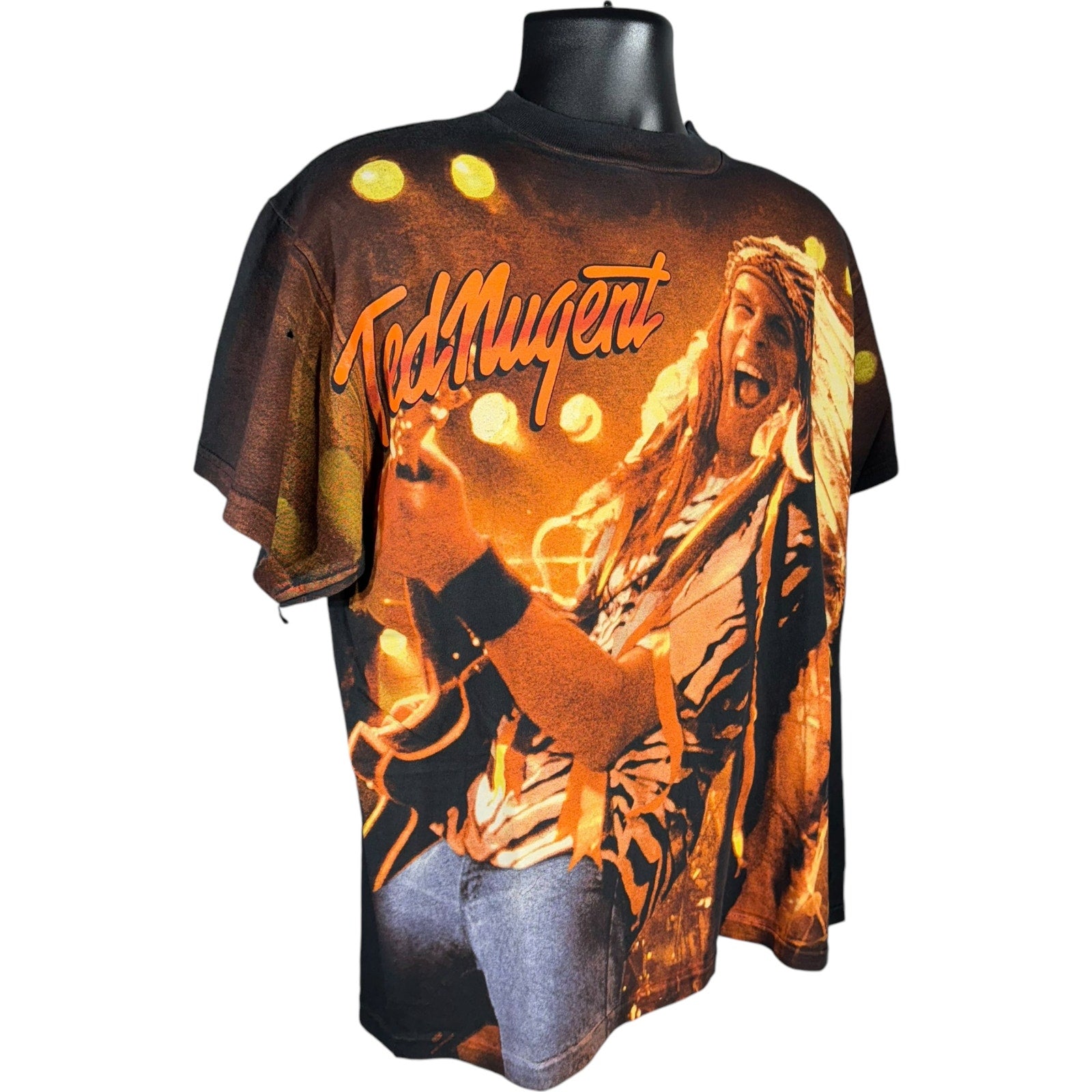 Vintage Ted Nugent Spirit Of The Wild AOP Tour Tee