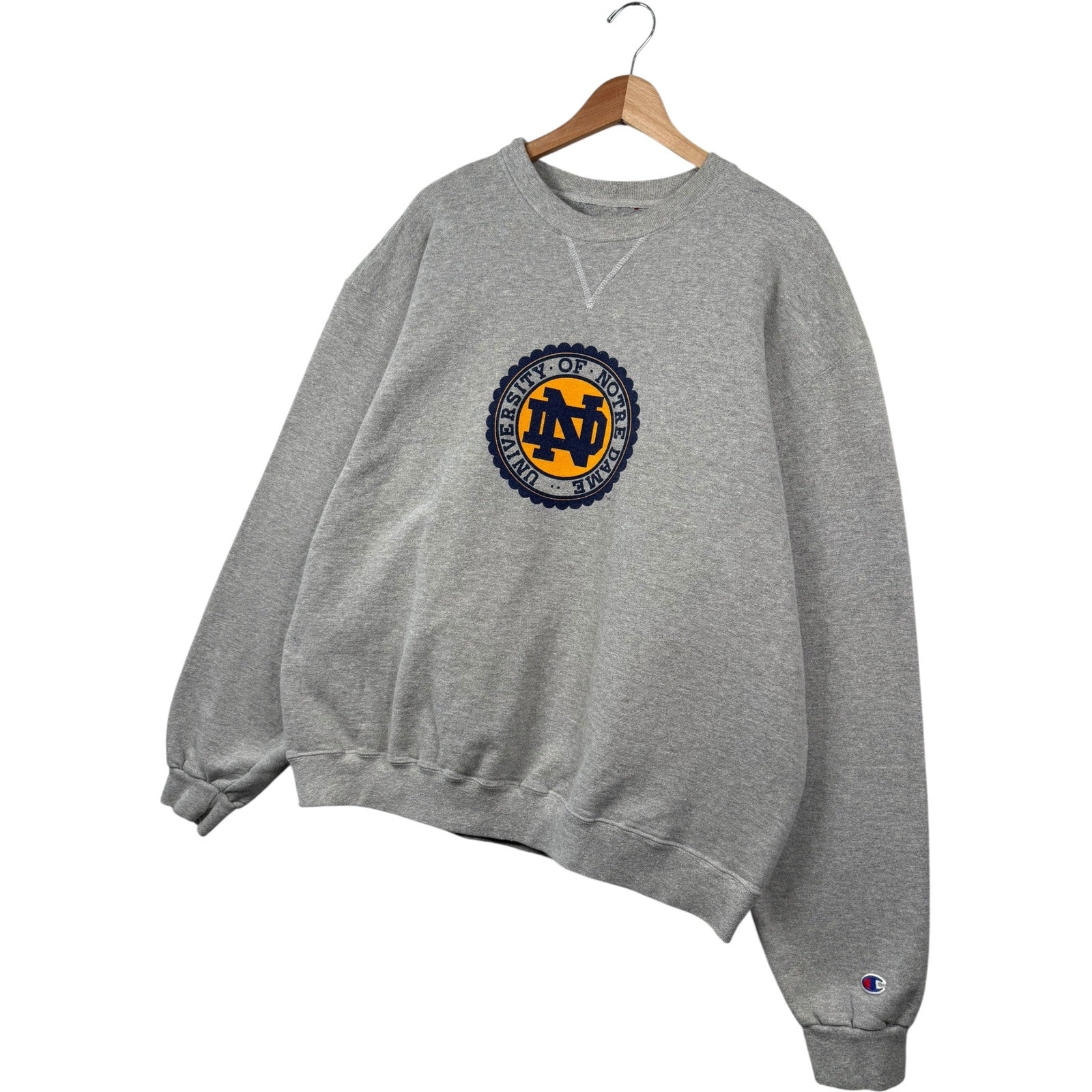 Vintage Champion University of Notre Dame Crewneck