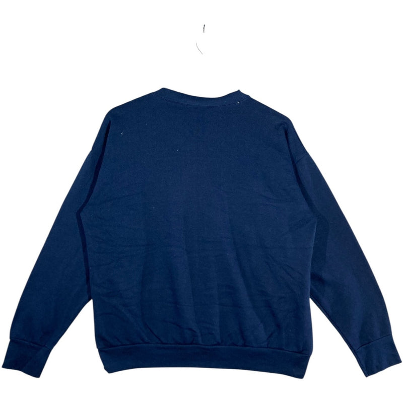Vintage Logo 7 West Virginia University Mountaineers Crewneck