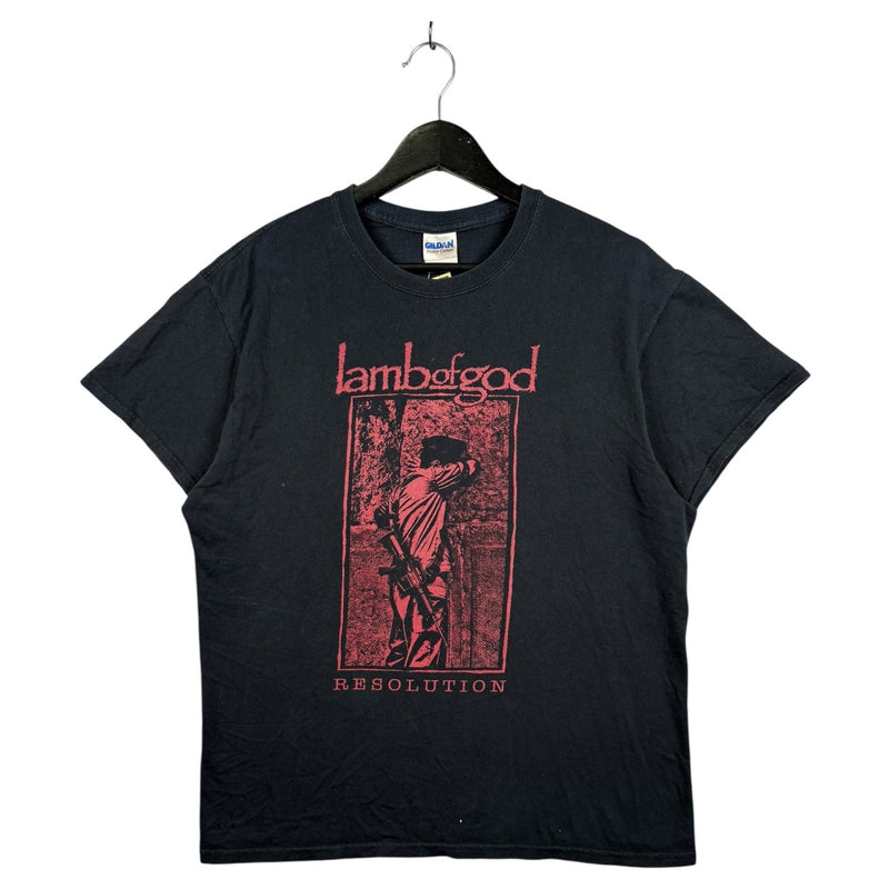 Vintage Lamb of God Resolution Tour 2013 T-Shirt