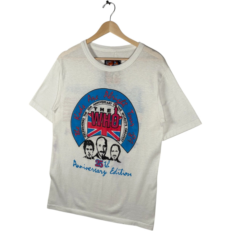 Vintage The Who 25th Anniversary Tour Tee '89