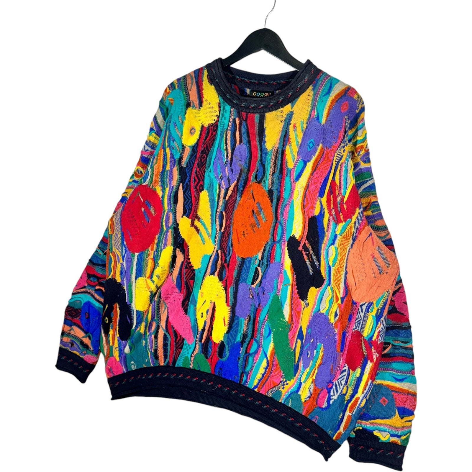 Vintage COOGI 3D Knit Sweater