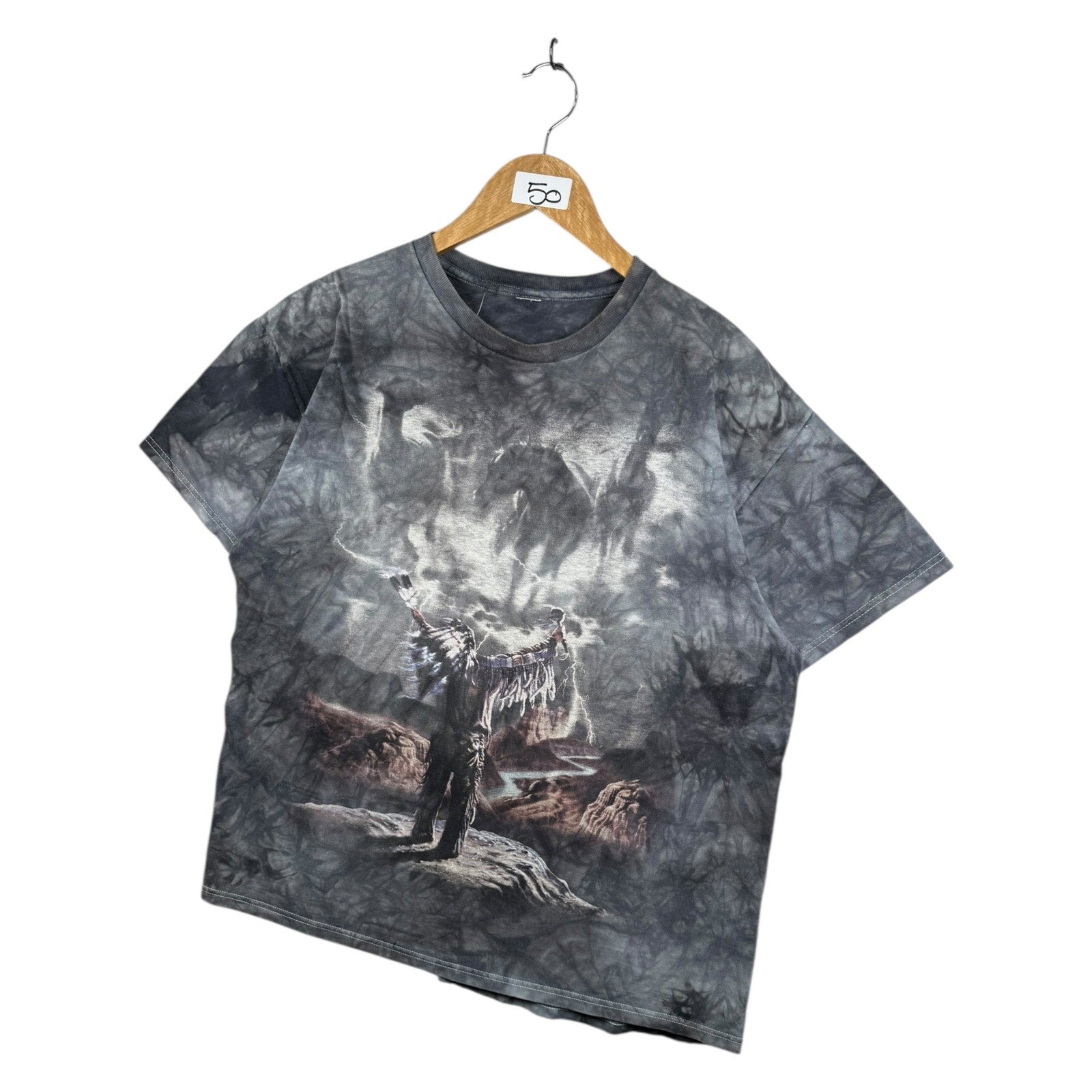 Vintage The Mountain Vibes Tie Dye T-Shirt