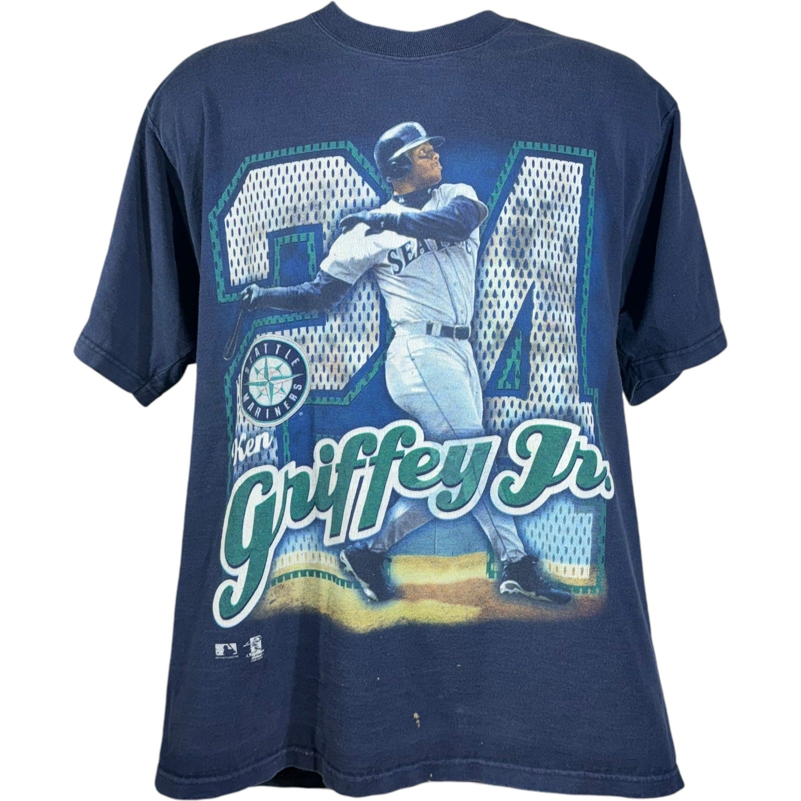 Vintage Seattle Mariners Ken Griffey Jr Tee 1990