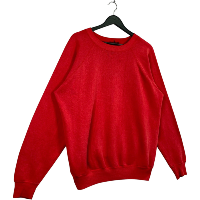 Vintage Blank Red Crewneck
