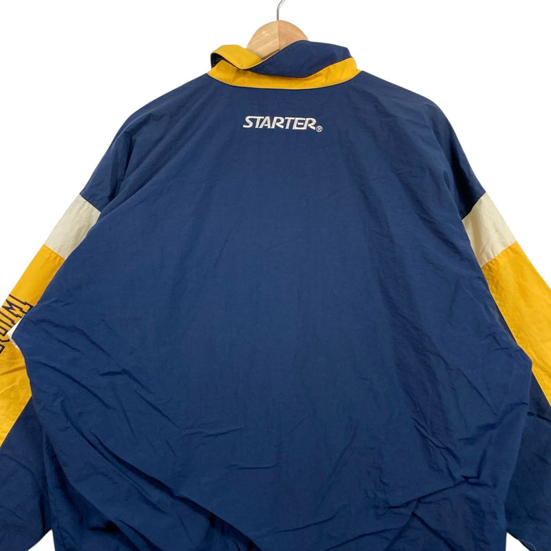 Vintage Starter University Of Michigan Puffer Jacket XL