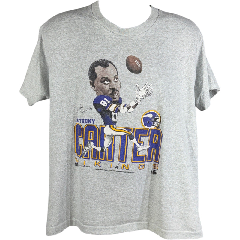 Vintage Minnesota Vikings Anthony Carter NFL Player Tee