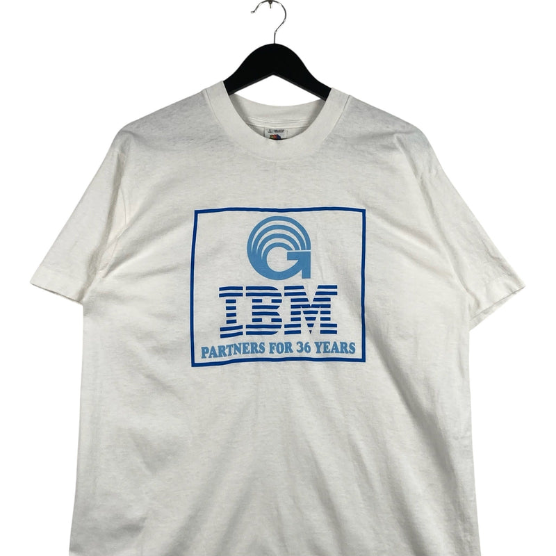 Vintage IBM "Partners for 36 Years" Tee