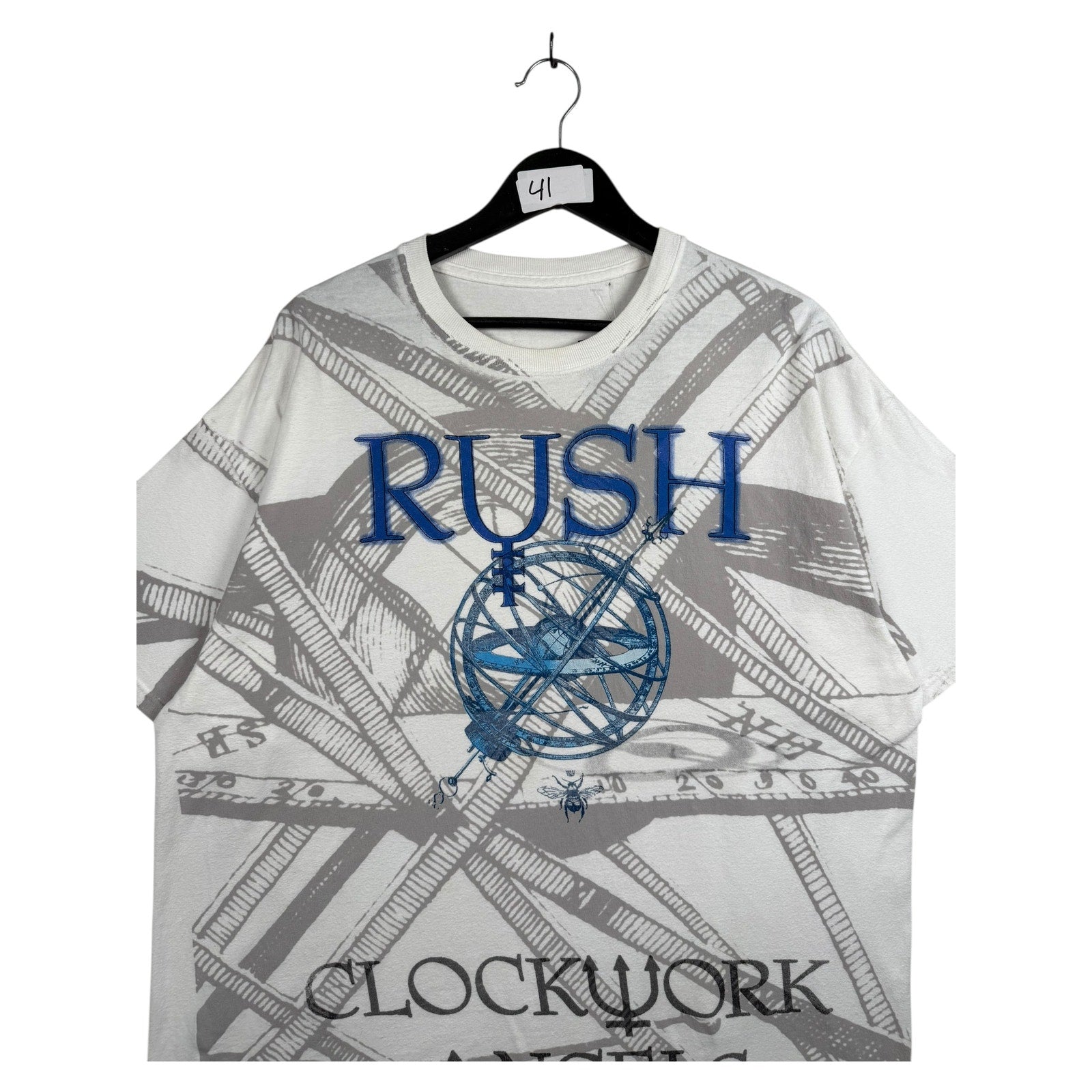 Vintage Rush Clockwork Angels Tour T-Shirt