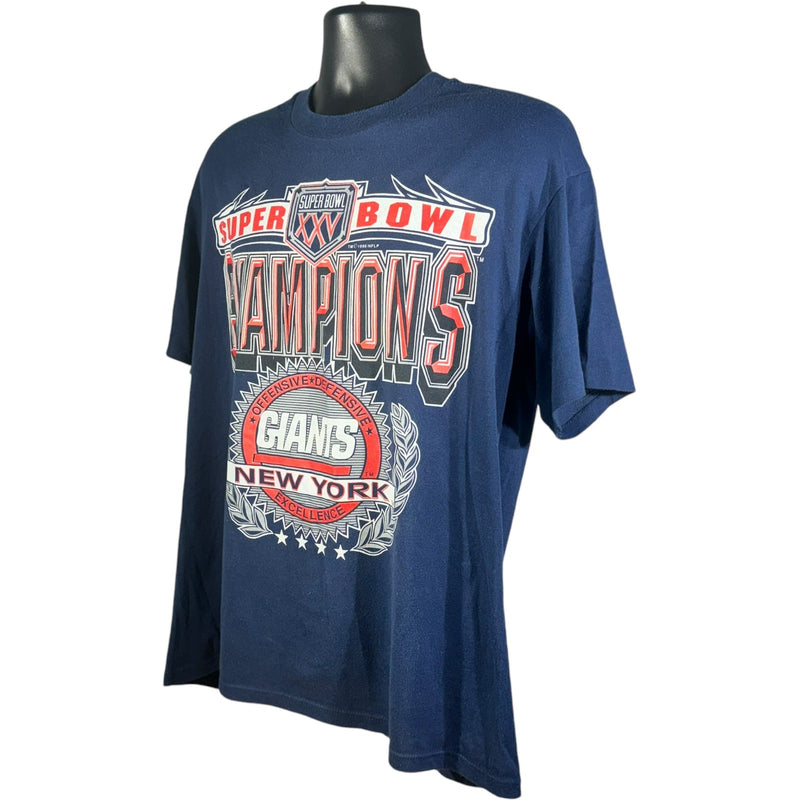 Vintage New York Giants Super Bowl  XXV Champions Tee