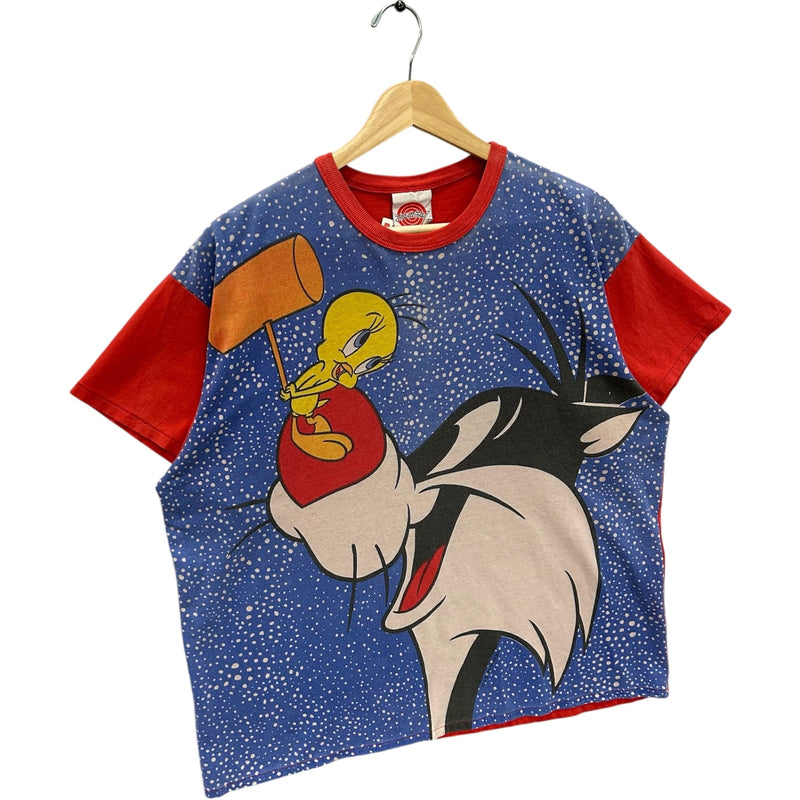 Vintage That's All Folks Looney Tunes AOP Tee