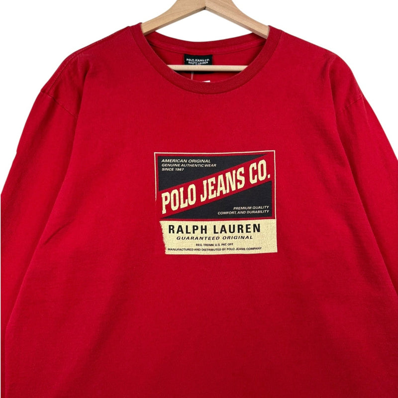 Vintage Polo Jeans Co Ralph Lauren Graphic Crewneck