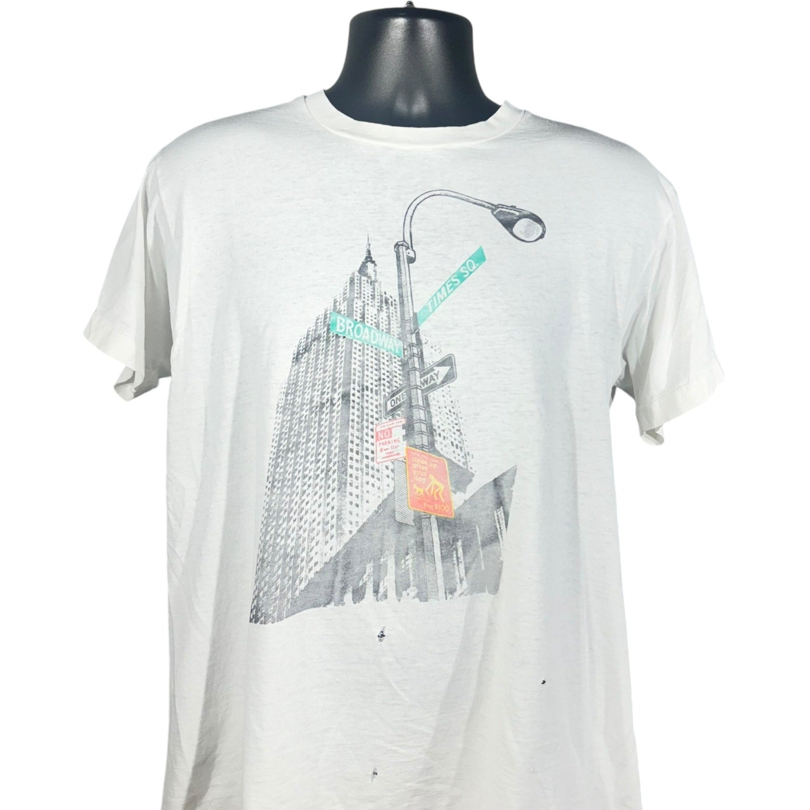 Vintage New York City Street Photo Art Tee