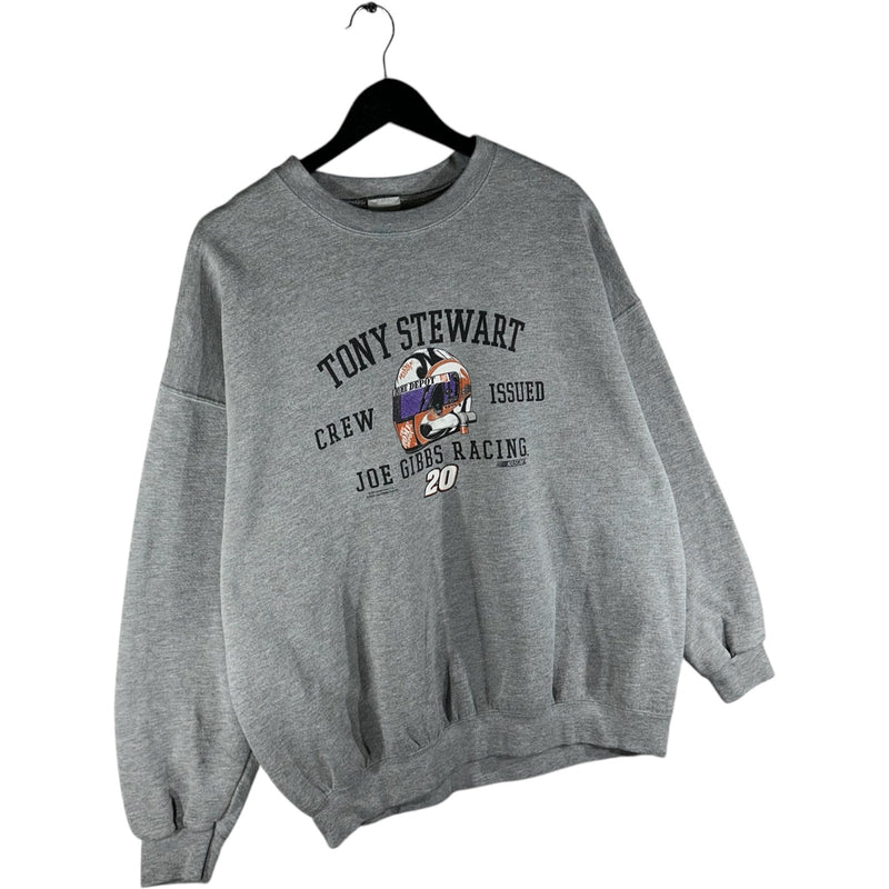 Vintage Tony Stewart Crew Issued Nascar Crewneck