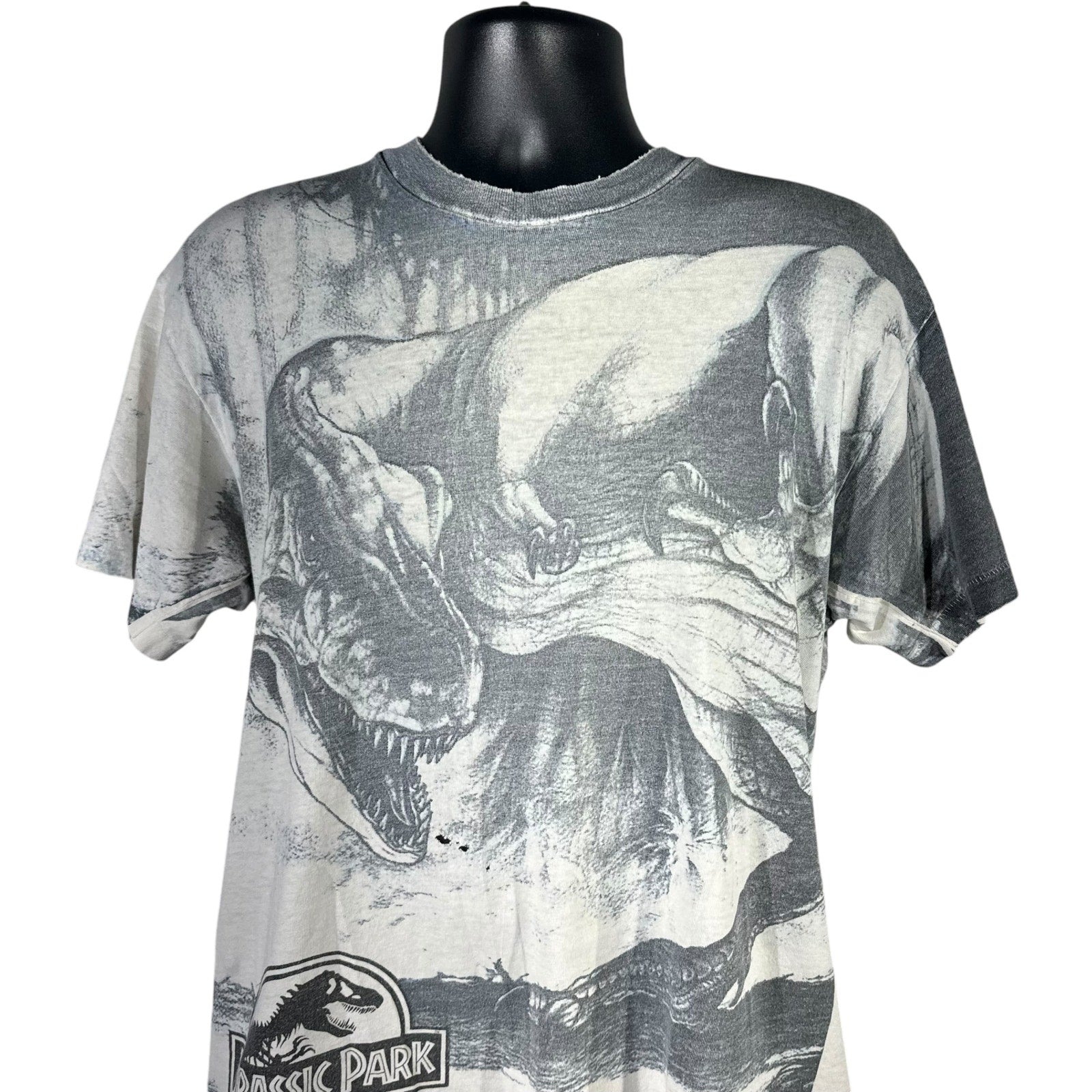 Vintage Jurassic Park AOP Dinosaur Tee