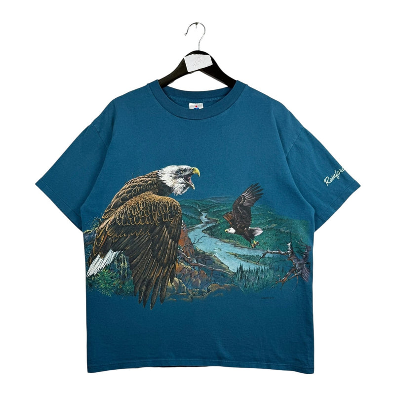 Vintage Bald Eagle Wildlife Nature Graphic T-Shirt