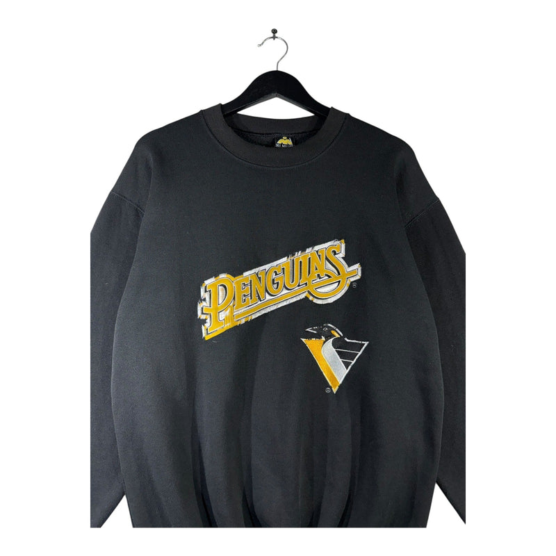 Vintage Pittsburgh Penguins Chest Spellout NHL T-Shirt