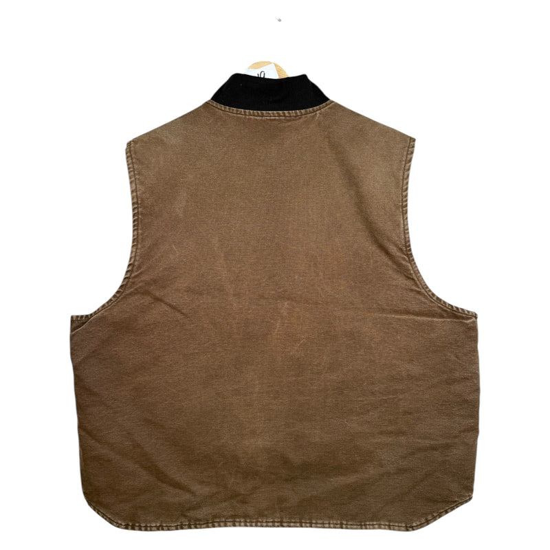 Vintage Carhartt Canvas Full Zip Vest