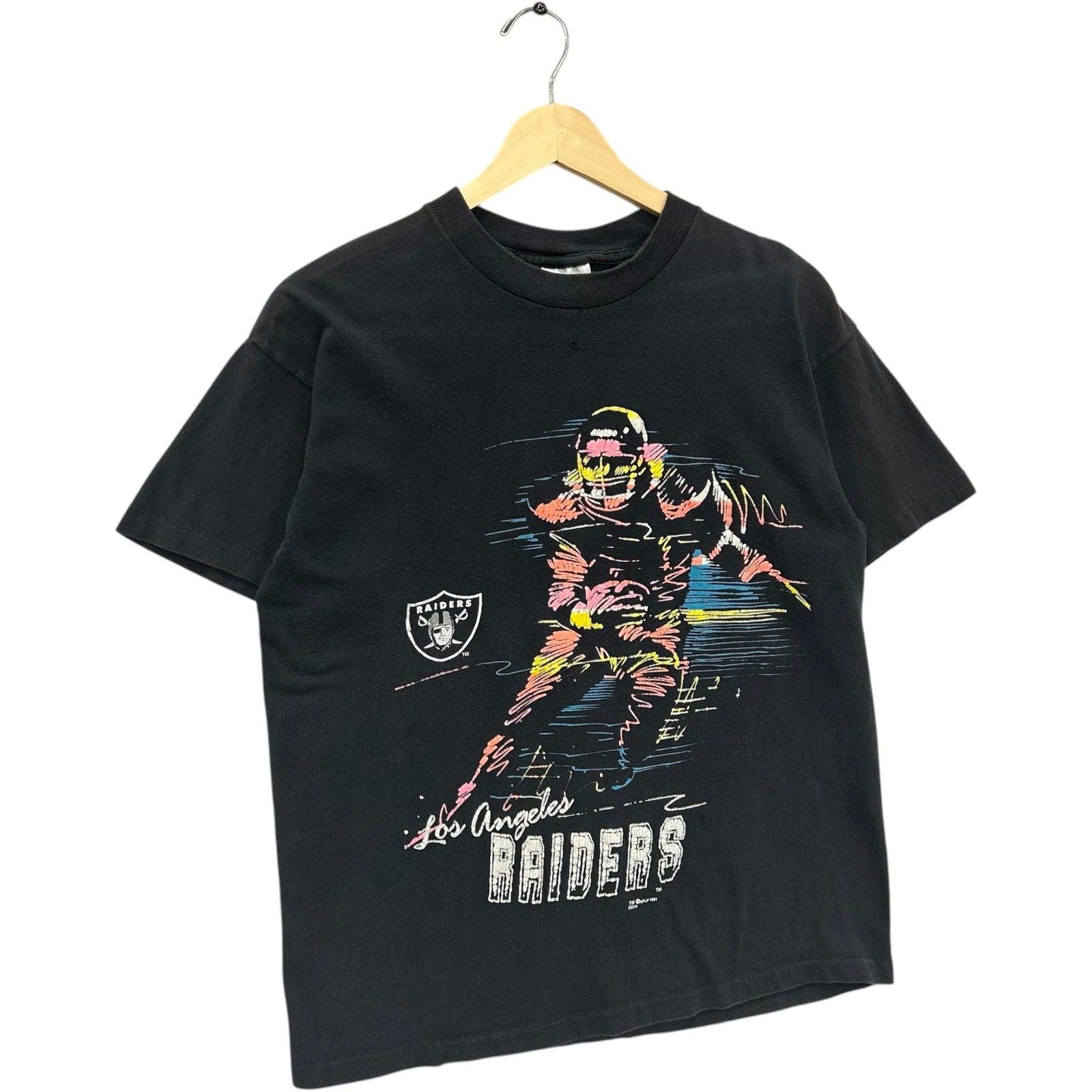 Vintage Los Angeles Raiders Full Body NFL Tee