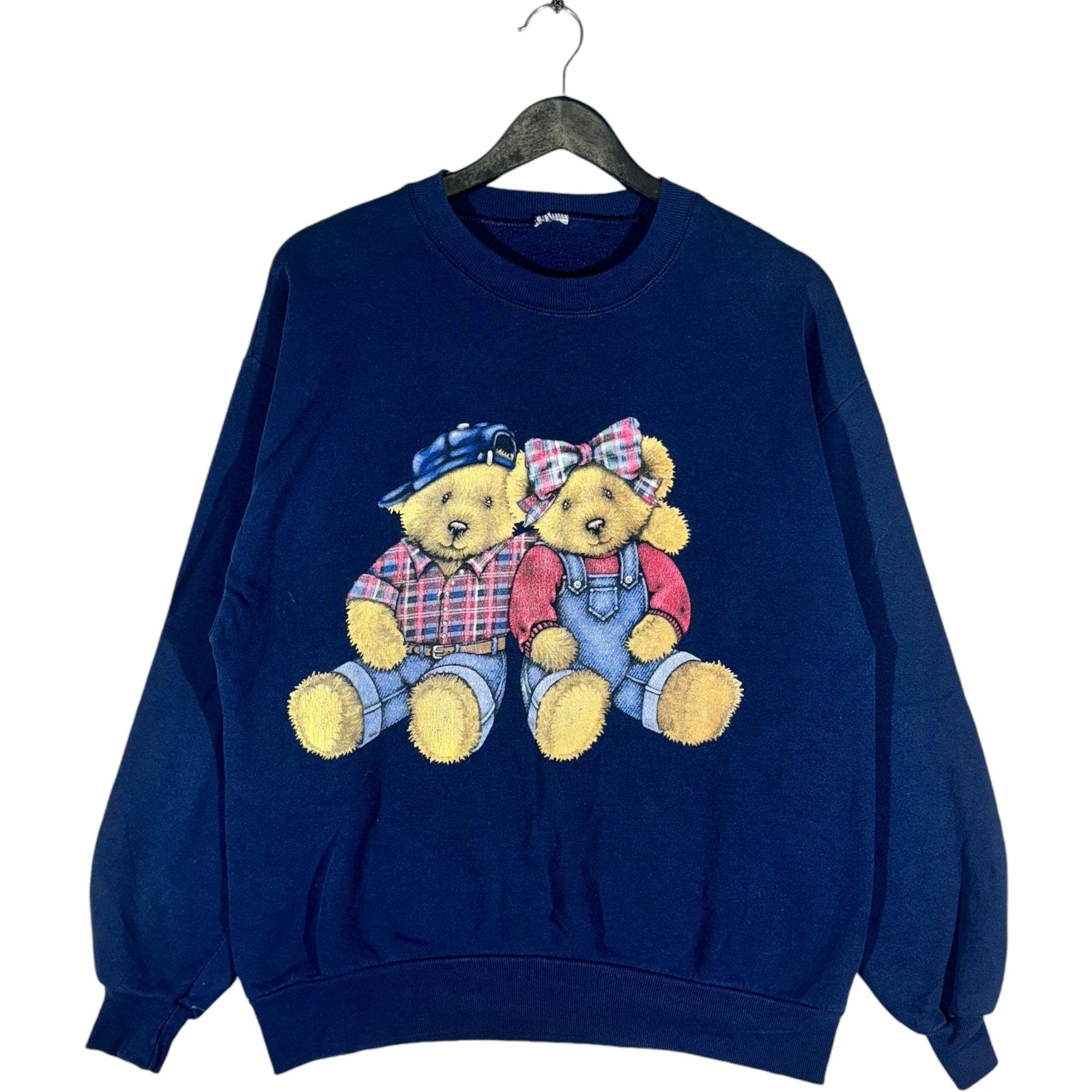 Vintage Stylish Teddy Bears Crewneck