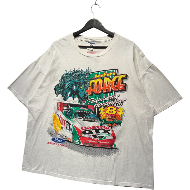Vintage NASCAR John Force Tee 1999