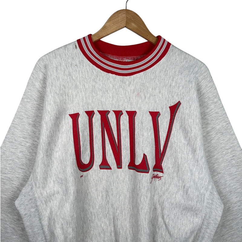 Vintage UNLV Striped 90s Style Crewneck