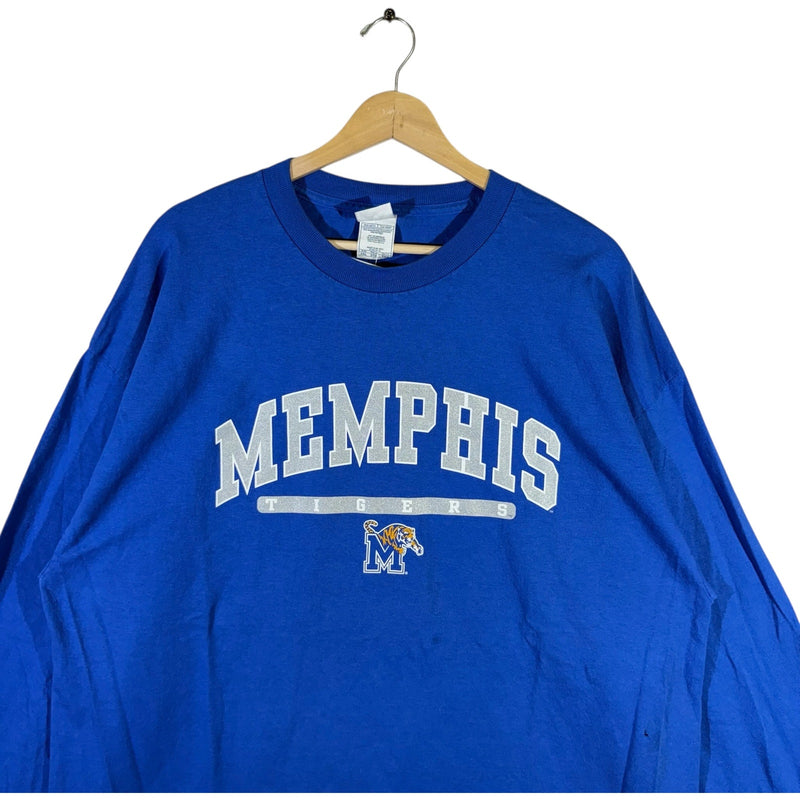 Vintage University Of Memphis Tigers Long Sleeve