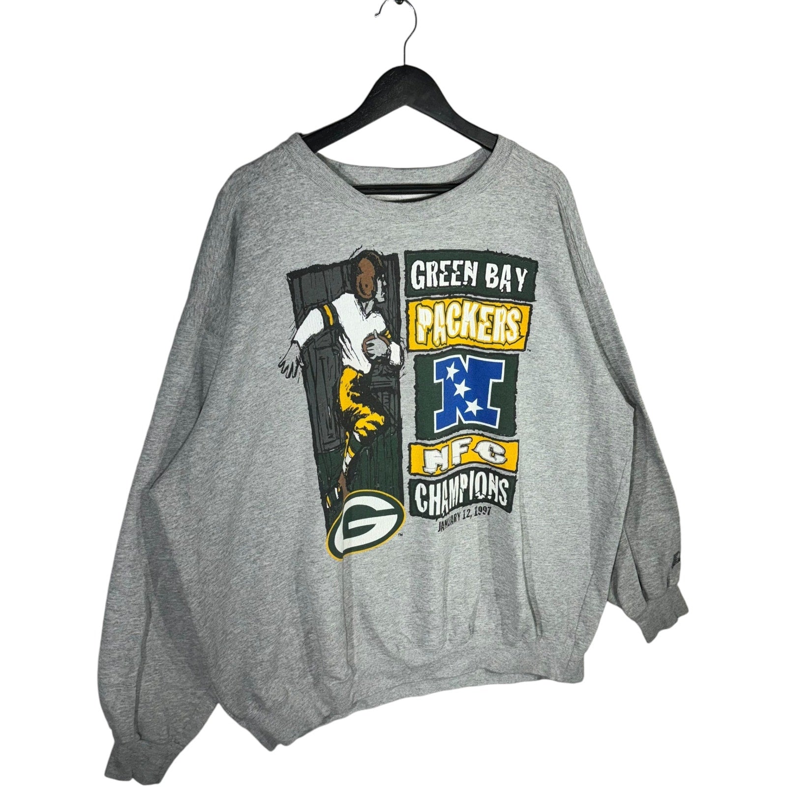 Green bay popular packers champions crewneck