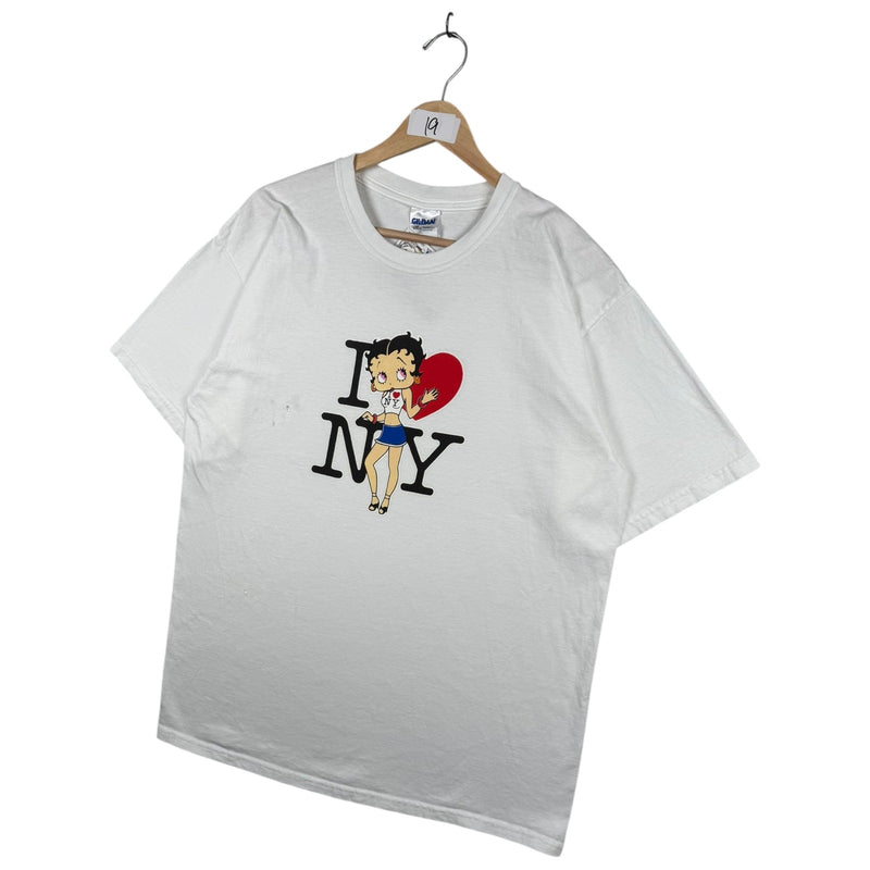 Vintage Betty Boop I Love NY Graphic T-Shirt