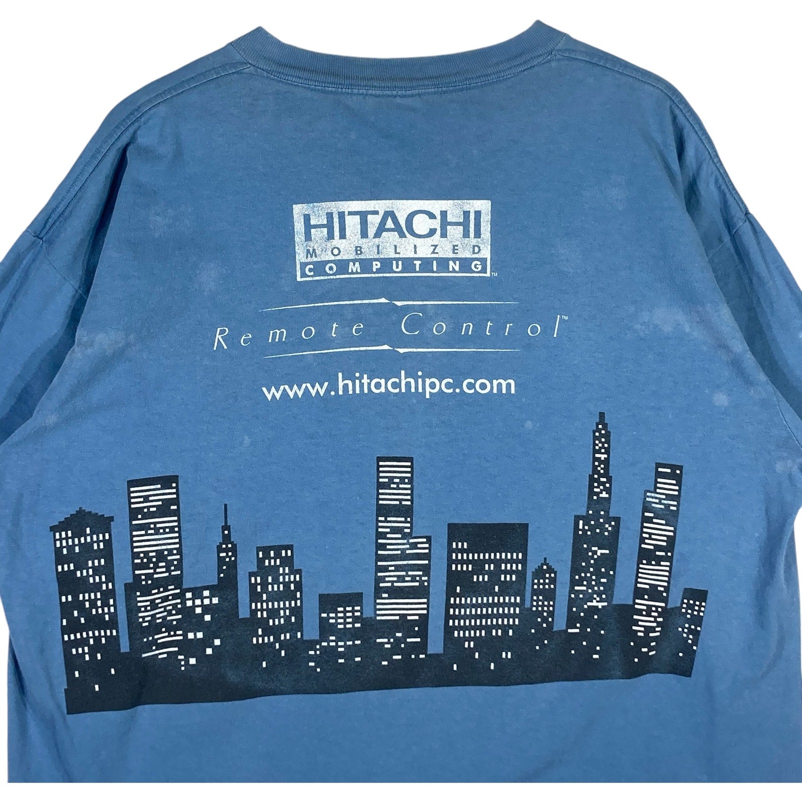 Vintage "Make Your Presence Felt Back At The Office" Hitachi Tee