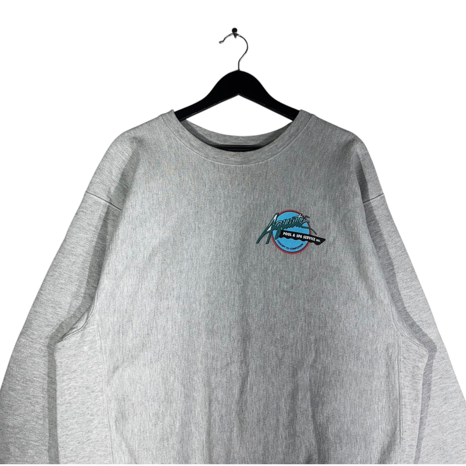 Vintage Champion Reverse Weave Aquatic Company Crewneck