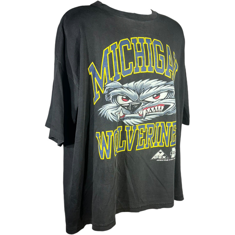 Vintage University of Michigan Wolverines Apex Tee 90s