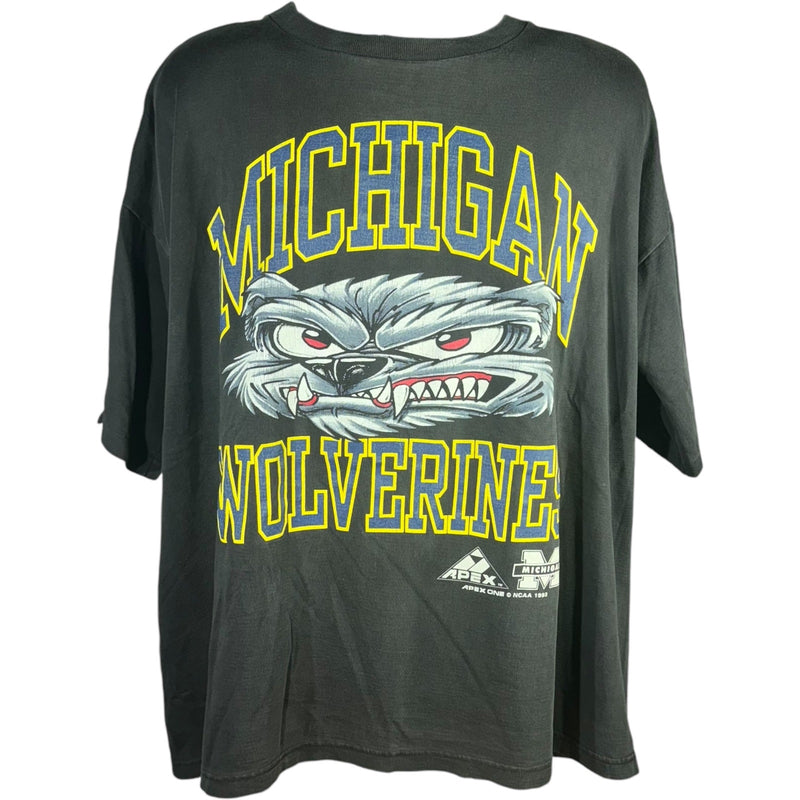 Vintage University of Michigan Wolverines Apex Tee 90s