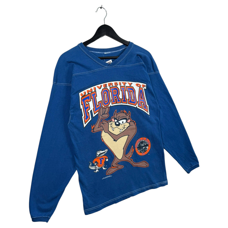 Vintage University Of Florida Taz Looney Tunes Long Sleeve T-Shirt