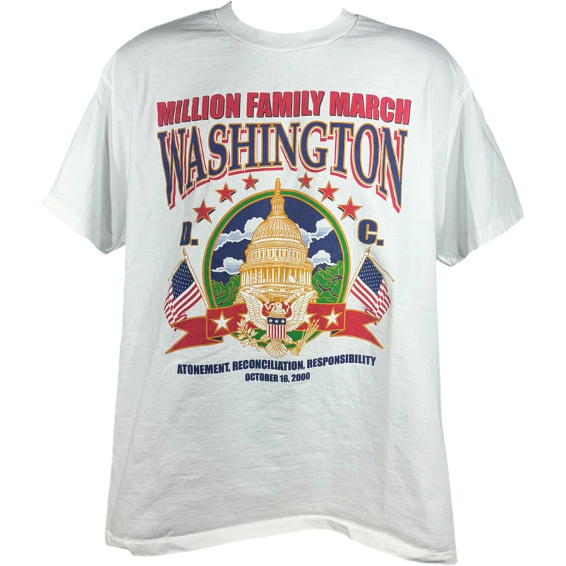 Vintage Washington D.C. Million Family March Tee