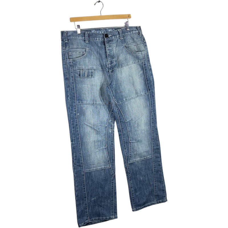 Vintage Y2K Straight Leg Denim Jeans 35 x 32