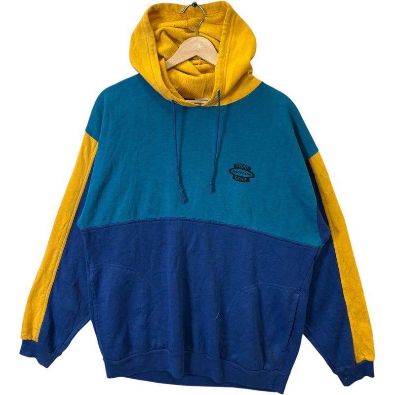 Vintage Dunlop Colorblock Hoodie