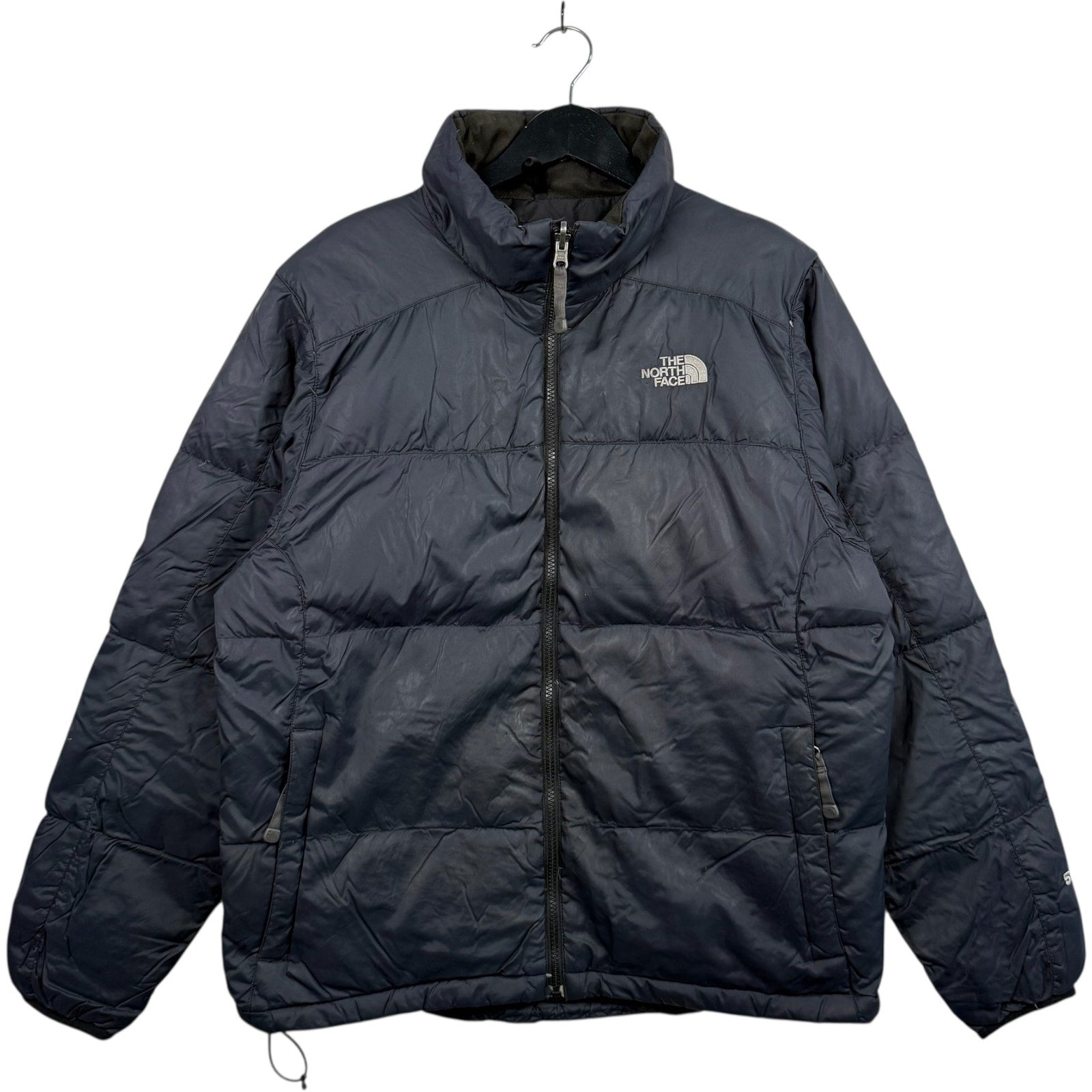 Vintage The North Face Mini Logo Full Zip Puffer Jacket