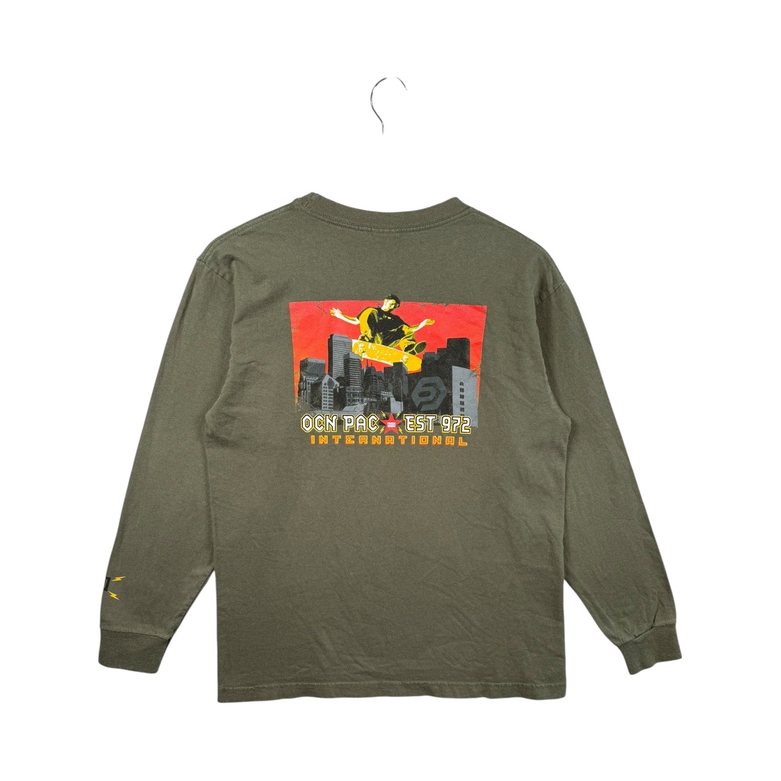 Vintage Ocean Pacific Cotton Long Sleeve T-Shirt