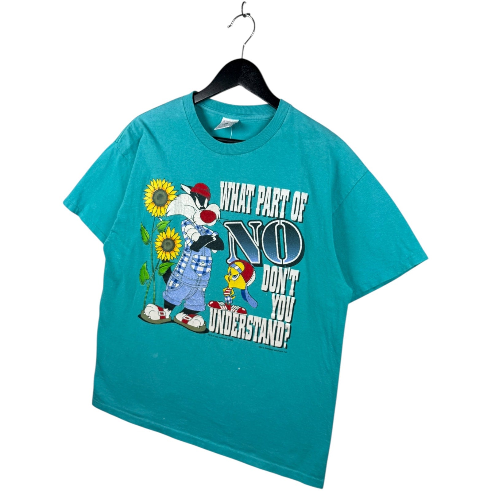 Vintage Looney Tunes Sylvester & Tweety “What Part of No” T-Shirt