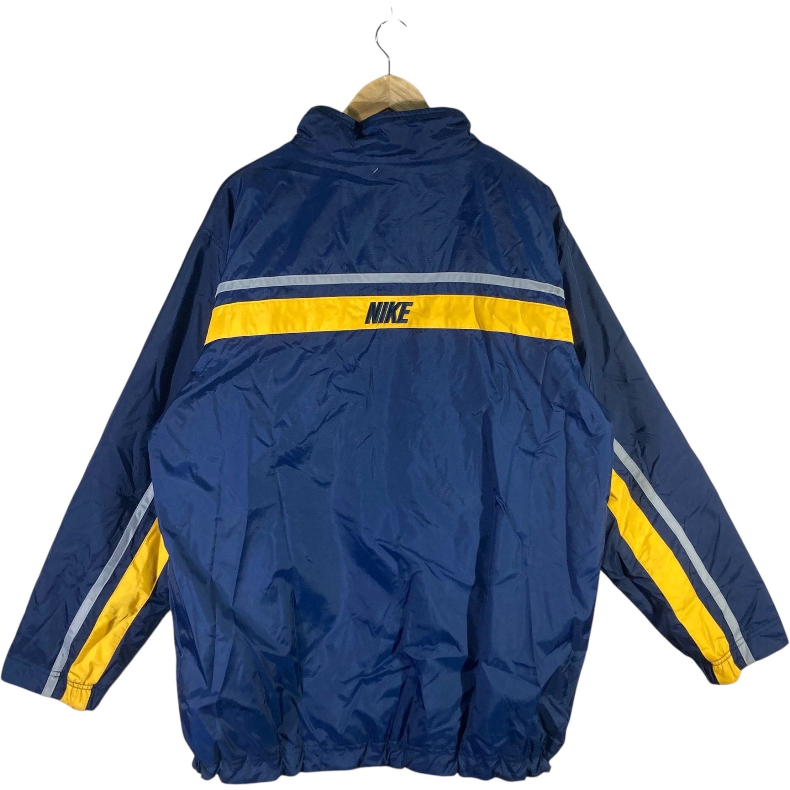 Vintage Nike Fleece Lined Jacket Windbreaker
