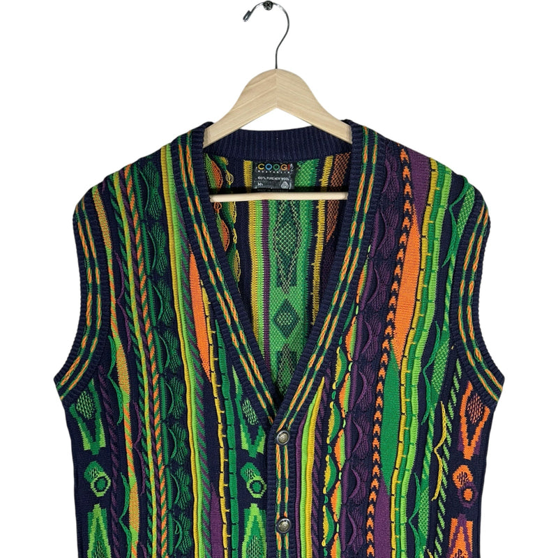 Vintage Coogi Wool 3D Knit Sweater Vest